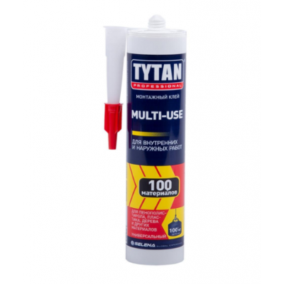 Клей монтажный каучуковый Multi-Use SBS-100 Tytan бежевый (310мл)